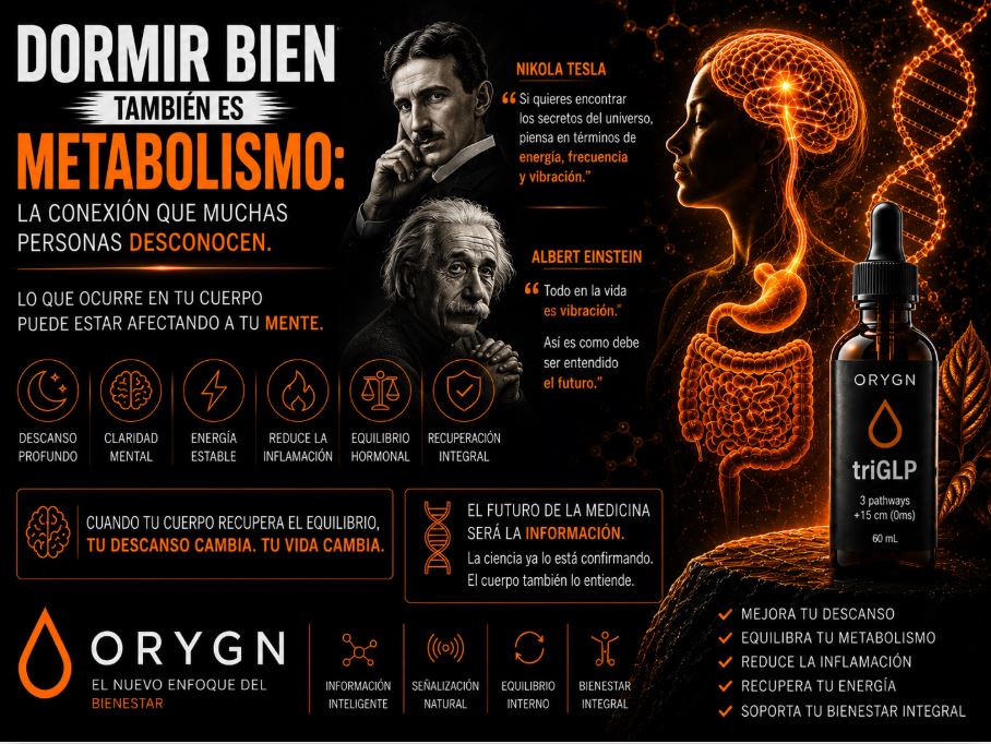 dormir bien tambien es metabolismo orygn espana